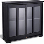 Meuble de rangement de buffet empilable – 41,9P x 13L x 24,5H