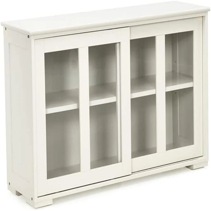 Meuble de rangement de buffet empilable – 41,9P x 13L x 24,5H