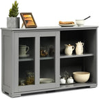 Meuble de rangement de buffet empilable – 41,9P x 13L x 24,5H