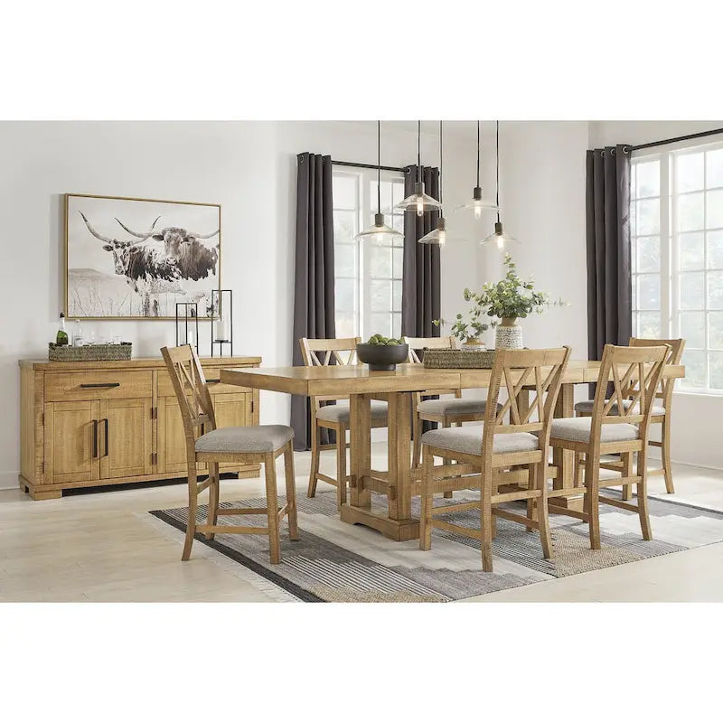 Bahut de salle à manger brun Havonplane Signature Design by Ashley – 65,88L x 19P x 36,13H po.