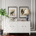 Buffet bahut en bois 4 portes Meuble d'appoint