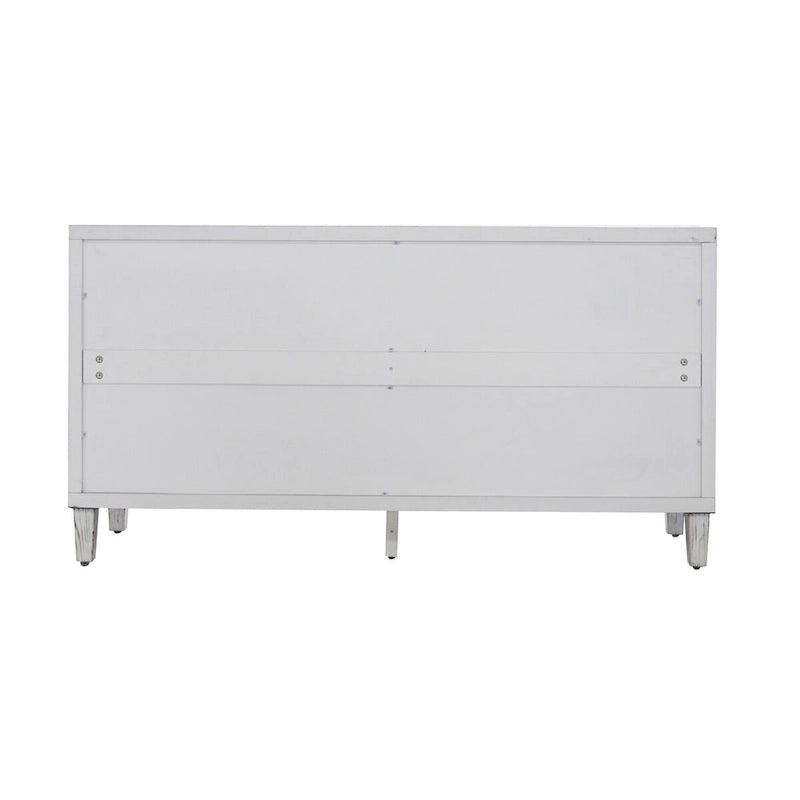 Buffet bahut en bois 4 portes Meuble d'appoint
