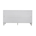 Buffet bahut en bois 4 portes Meuble d'appoint