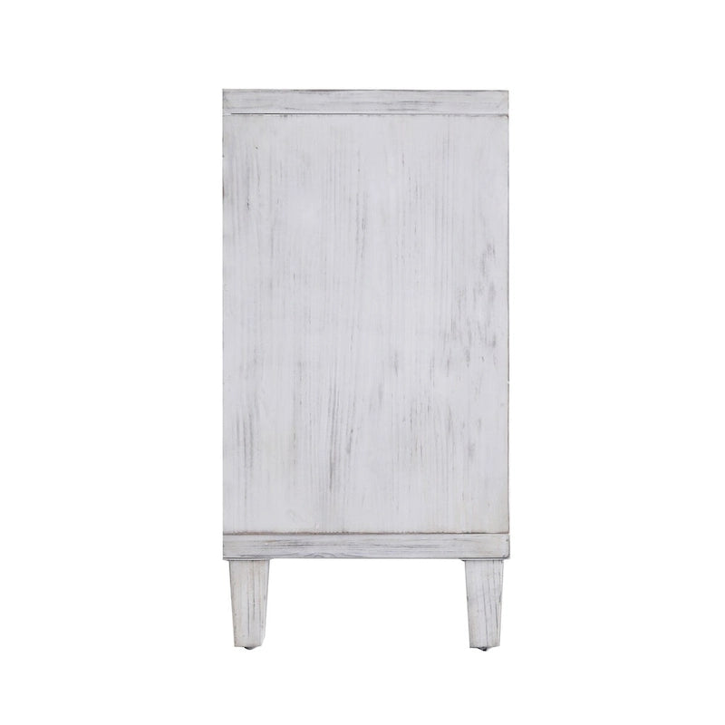 Buffet bahut en bois 4 portes Meuble d'appoint
