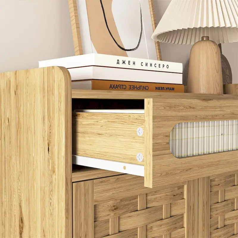 Meuble de bar à café, buffet de ferme moderne avec tiroir