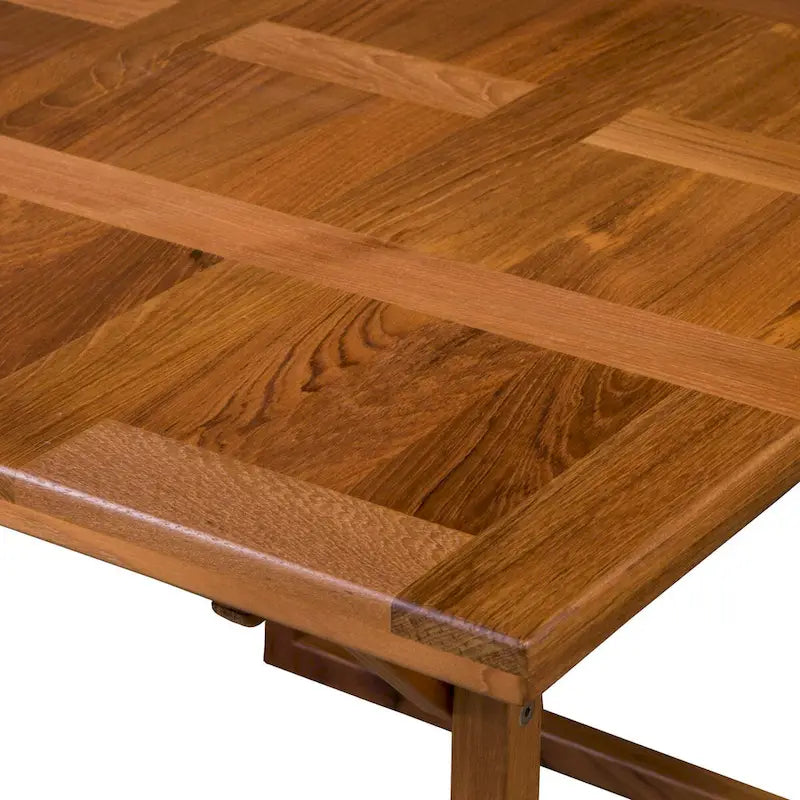 Table basse en teck (puzzle)