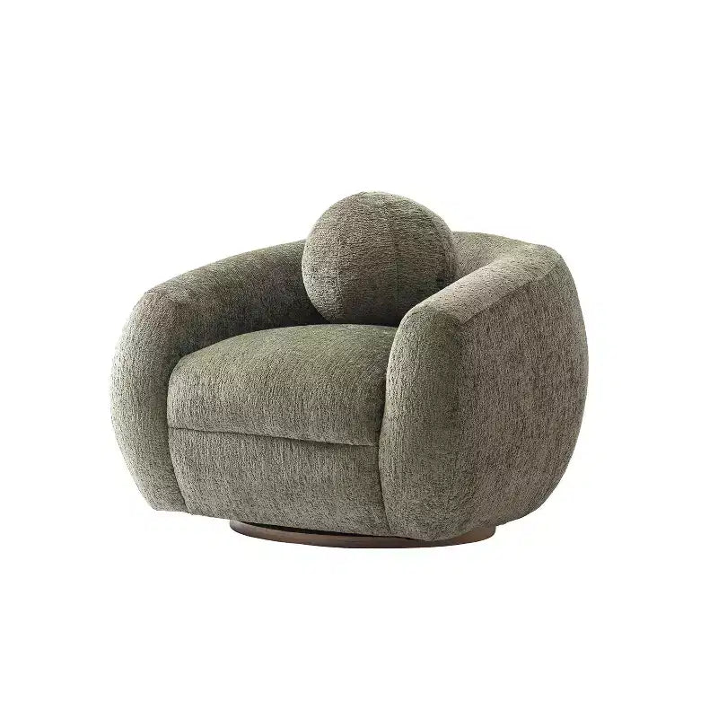 Chaise d'appoint moderne en chenille Tribeca de Manhattan Comfort