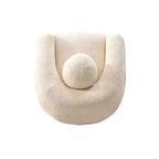 Chaise d'appoint moderne en chenille Tribeca de Manhattan Comfort