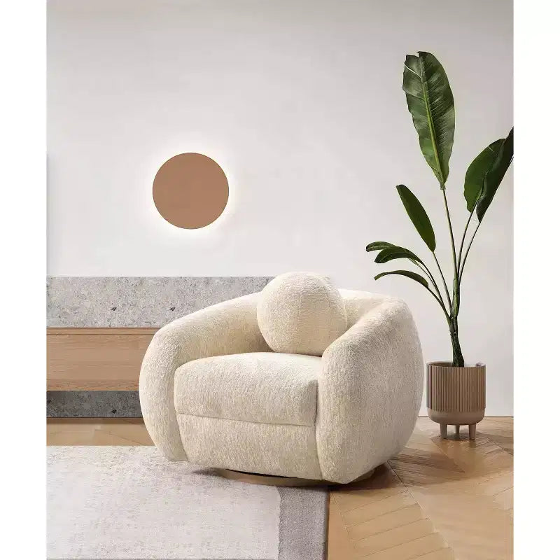 Manhattan Comfort Tribeca Modern Chenille Upholstered Accent Chair