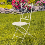 Ensemble de salle à manger 5 pièces en métal Solebury - 51,18 L x 33,07 l x 29,92 H