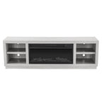 Meuble TV de 77 po avec foyer pour téléviseurs jusqu'à 85 po – 77 po de largeur