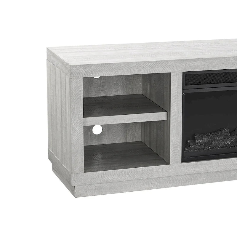 Meuble TV de 77 po avec foyer pour téléviseurs jusqu'à 85 po – 77 po de largeur
