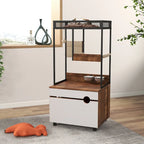 Meubles pour litière pour chat avec arbre à chat, meuble pour chat, armoire pour chat