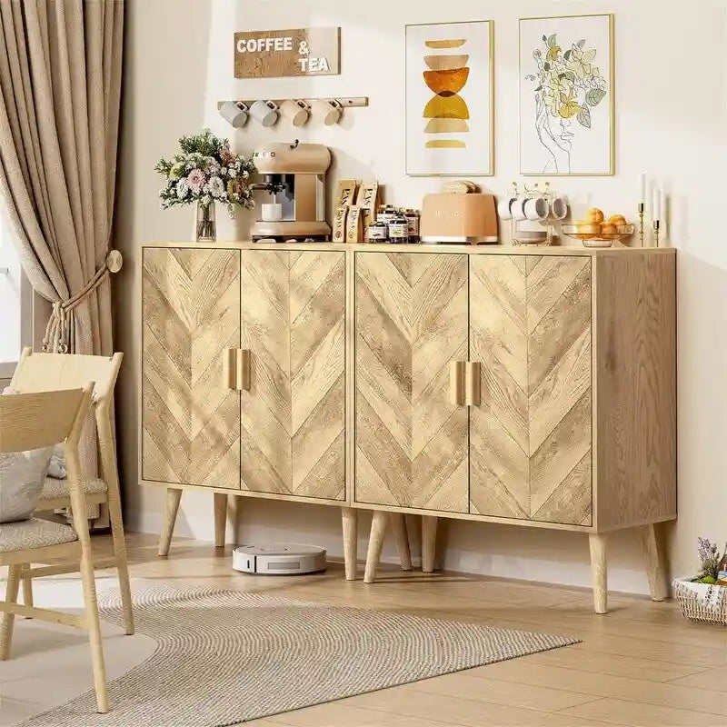 Meuble de rangement avec étagère réglable - 11,8P x 27,6L x 31,3H