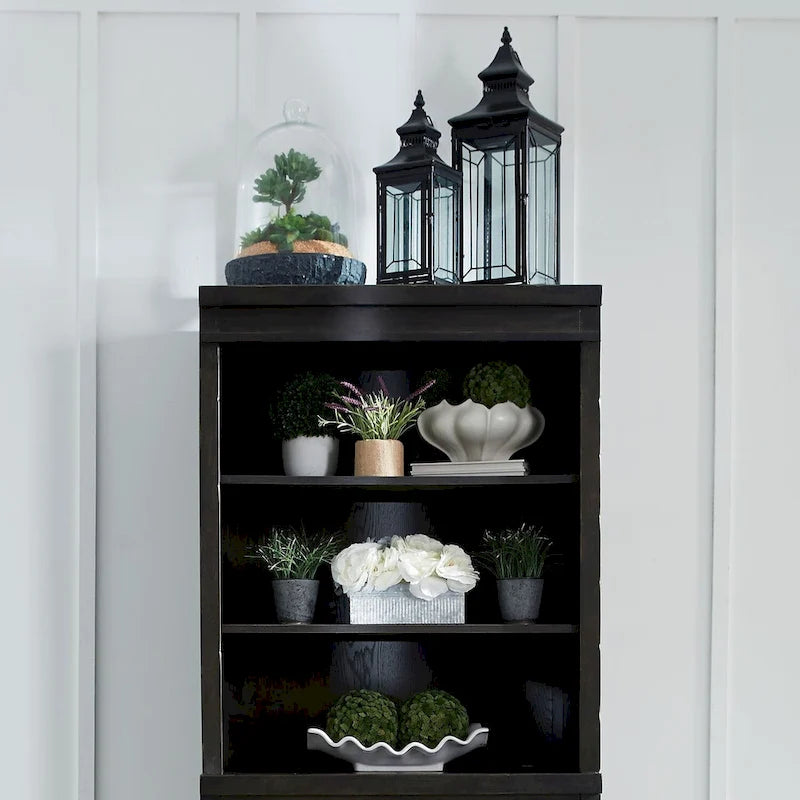 Harvest Home Chalkboard Bunching Lateral File Hutch