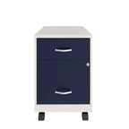 Classeur mobile vertical 2 tiroirs de 45,7 cm de profondeur, format lettre, avec tiroir accessoire Space Solutions 18