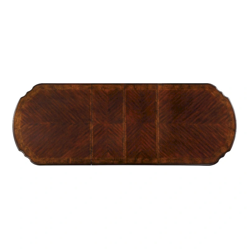 Ensemble de salle à manger extensible 7 pièces traditionnel en bois massif de cerisier Abeena de Furniture of America