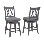 Ensemble de 7 pièces Hudson Marble hauteur comptoir