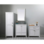 Meuble de rangement de salle de bain autoportant Indigo Home 30 pouces - 30 x 16