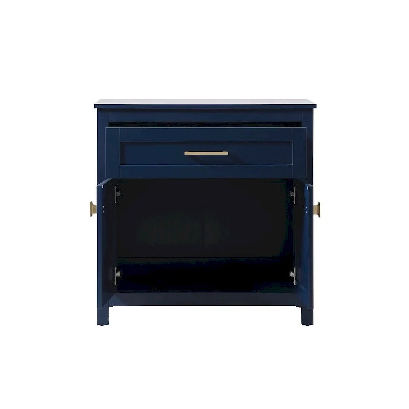 Meuble de rangement de salle de bain autoportant Indigo Home 30 pouces - 30 x 16