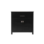 Meuble de rangement de salle de bain autoportant Indigo Home 30 pouces - 30 x 16
