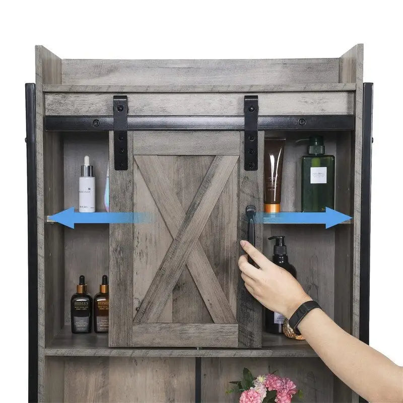 Meuble de rangement pour toilettes - 9,25P x 25,4L x 67,7H