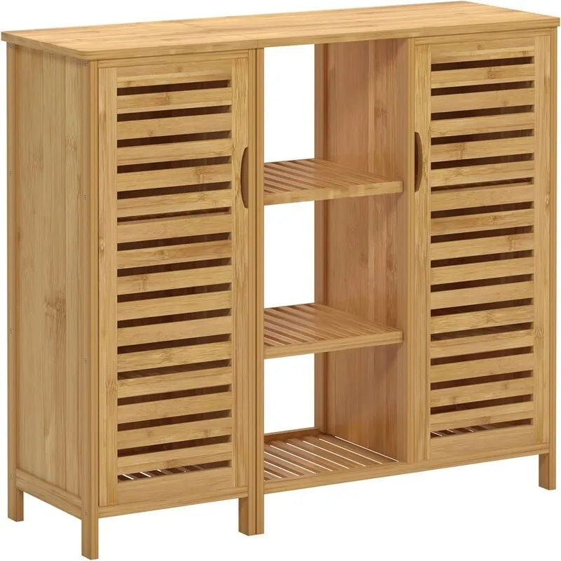 Meuble de rangement de salle de bain sur pied
