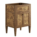  24 Wood Bathroom Vanity Cabinet (Sink Basin Not Included)