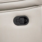Causeuse inclinable manuelle Marty en cuir synthétique moderne de Furniture of America
