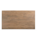 Table à manger Willow à double piédestal en bois massif