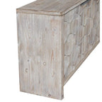 Buffet de service en bois style ferme avec portes