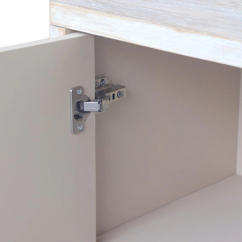 Buffet de service en bois style ferme avec portes