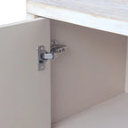 Buffet de service en bois style ferme avec portes