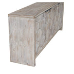Buffet de service en bois style ferme avec portes