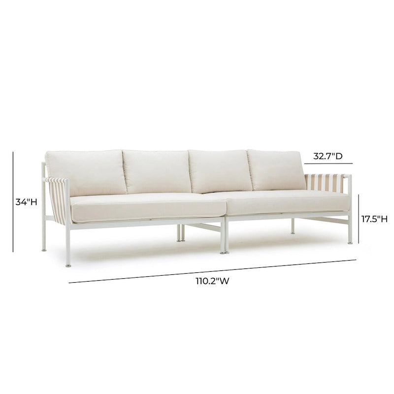 Canapé Dunes Crème Extérieur 110