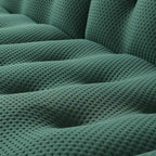 Canapé Cloud 102.4, canapé 3 places rembourré en textile 3D, sectionnel pour salon, appartement