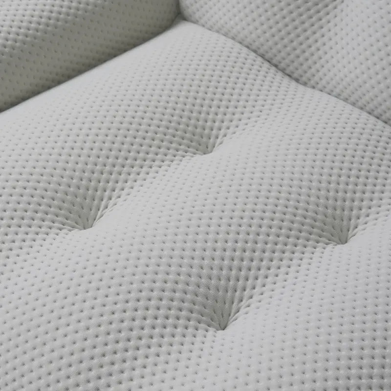Canapé Cloud 102.4, canapé 3 places rembourré en textile 3D, sectionnel pour salon, appartement