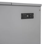 Lit escamotable Merax avec tiroir et un ensemble de prises de courant et de ports USB