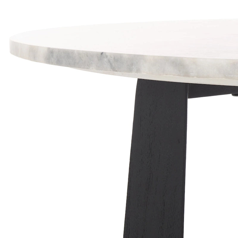 SAFAVIEH Couture Trenton Table basse avec plateau en marbre - 38Wx38Dx15H