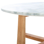 SAFAVIEH Couture Trenton Table basse avec plateau en marbre - 38Wx38Dx15H