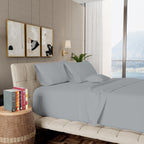 Parure de draps de luxe en coton égyptien ultra-doux et soyeux Aireolux 1000 fils/pouce²