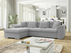 Canapé d'angle modulable - Gris | Gris