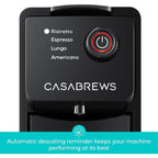 Machine à expresso CASABREWS CM7036E 20 bars pour capsules Nespresso Original