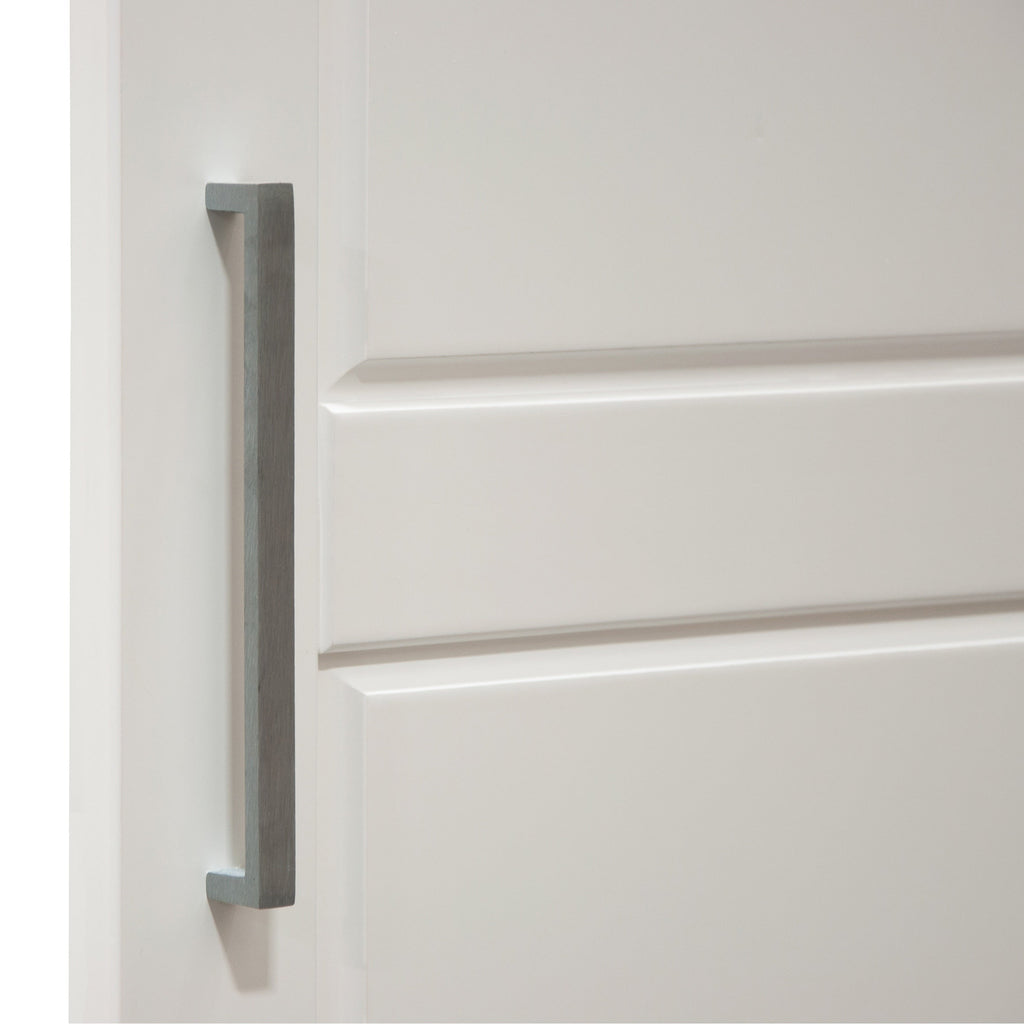 Palace Imports Armoire Cosmo 3 portes 100 % bois massif avec portes en bois massif ou portes miroir