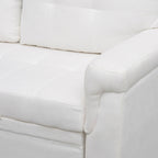 Canapé d'angle réversible avec lit gigogne, méridienne de rangement, pieds durables,