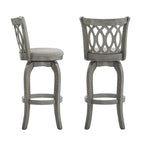 Tabouret de bar pivotant Rovinj Scroll Back