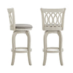 Tabouret de bar pivotant Rovinj Scroll Back