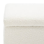 Banc de rangement Sunneva Boucle SAFAVIEH Couture - 61 po L x 20 po P x 19 po H - 61Lx20Px19H