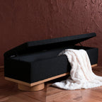 Banc de rangement Sunneva Boucle SAFAVIEH Couture - 61 po L x 20 po P x 19 po H - 61Lx20Px19H