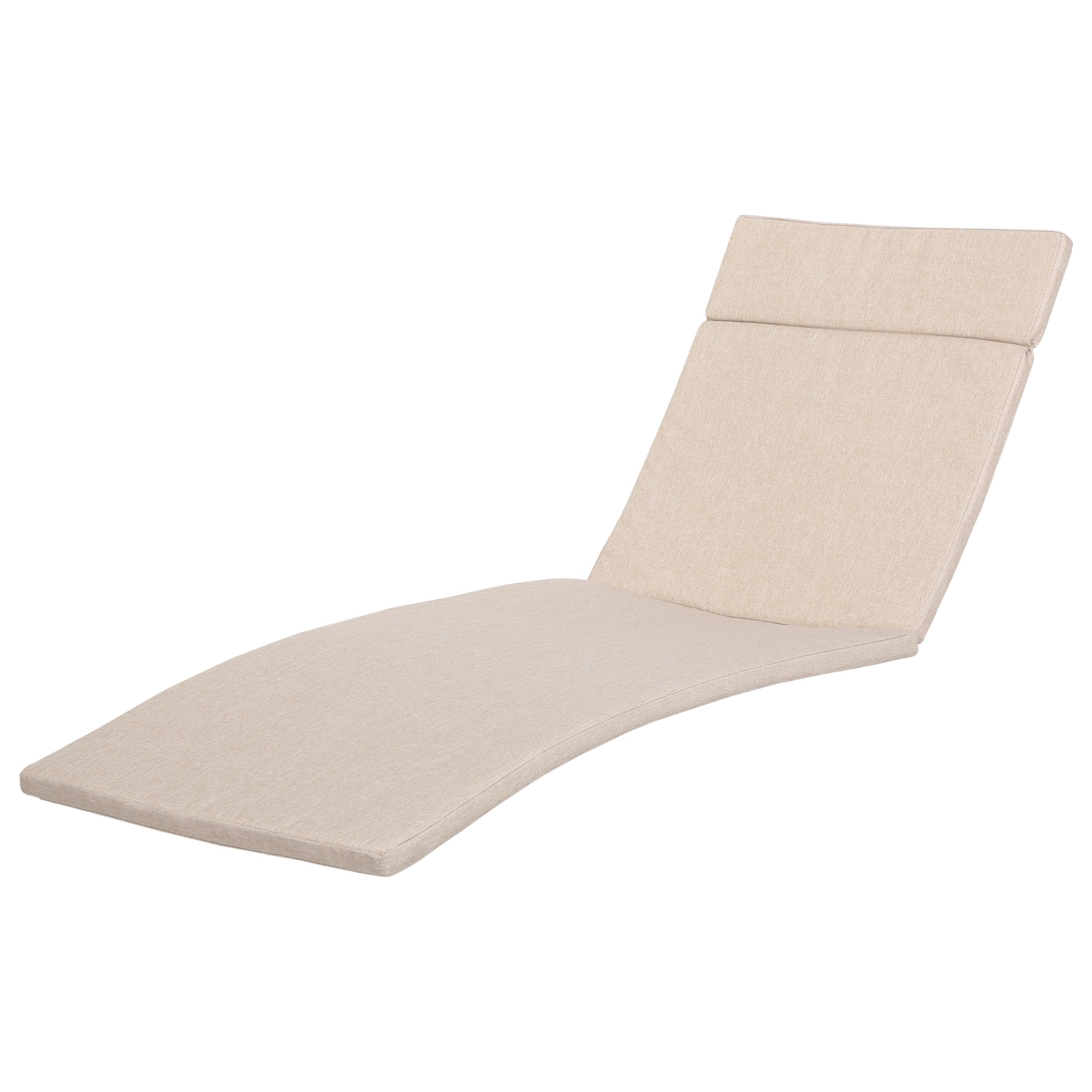 Ensemble de coussins d'extérieur Salem pour chaise longue - Coussins uniquement (lot de 2) par Christopher Knight Home - 79,25L x 27,50W x 1,50H
